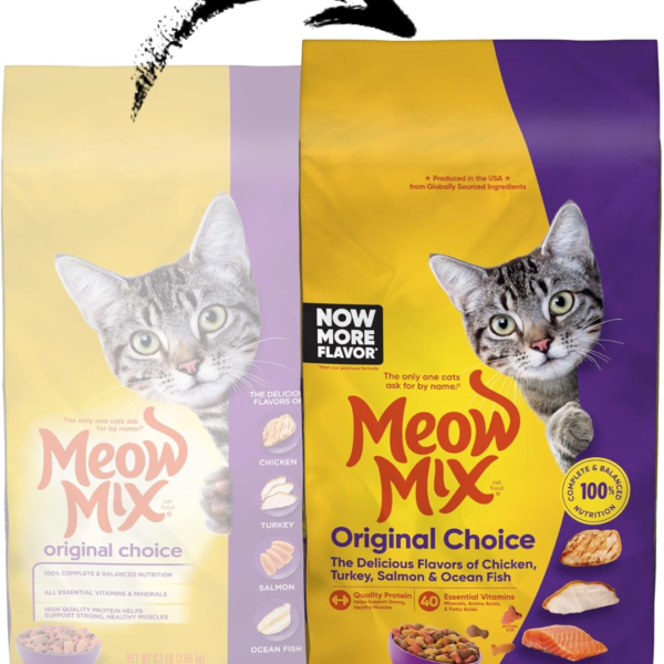 Meow Mix Original Choice Dry Cat Food, 6.3 Pound Bag - Image 4